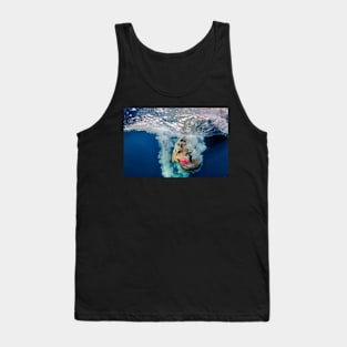 Deep water entry giant stride Tank Top